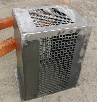 picture of fabricated metal box